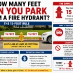 how many feet can you park within a fire hydrant