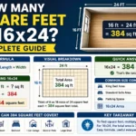 How Many Square Feet Is 16x24? Complete Guide