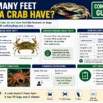 how many feet does a crab have